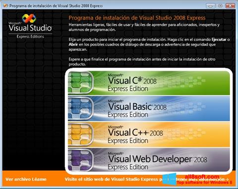 Skjermbilde Microsoft Visual Studio Express Windows 8