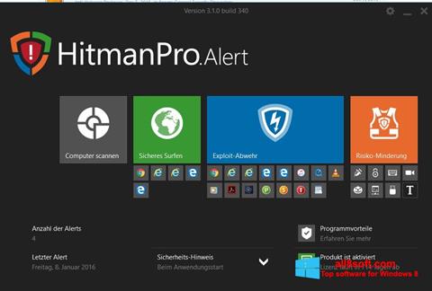 Skjermbilde HitmanPro Windows 8