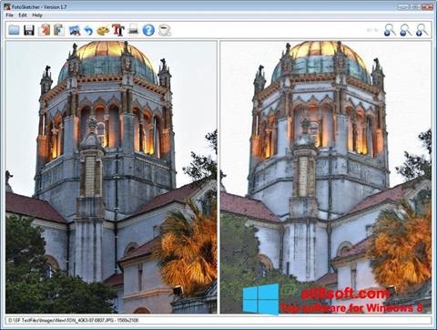 Skjermbilde FotoSketcher Windows 8