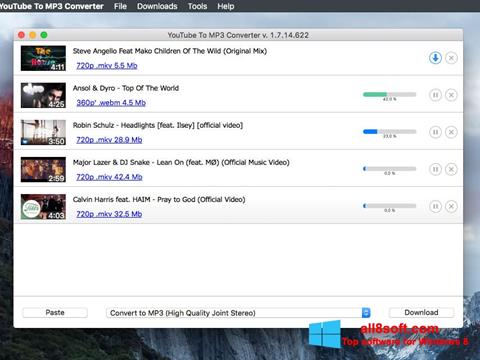Skjermbilde Free YouTube to MP3 Converter Windows 8