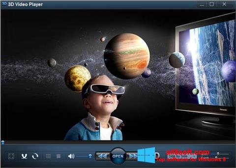 Skjermbilde 3D Video Player Windows 8