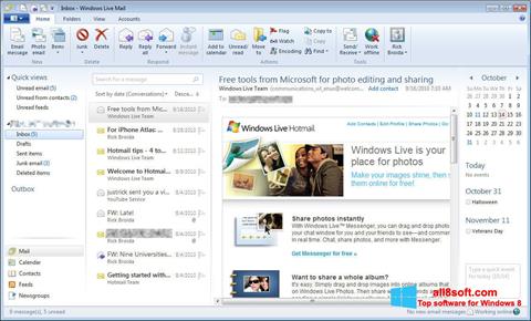 Skjermbilde Windows Live Mail Windows 8