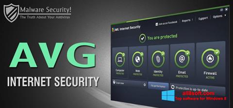 Skjermbilde AVG Internet Security Windows 8