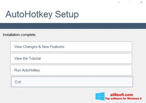 Skjermbilde AutoHotkey Windows 8