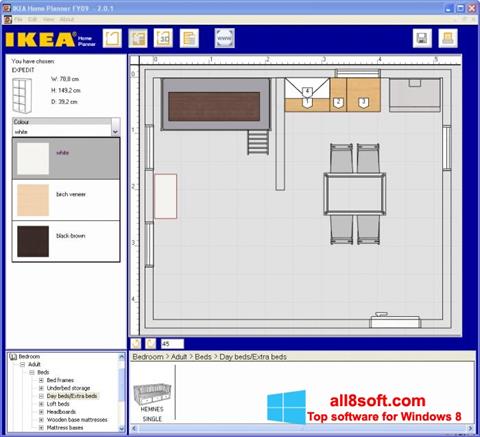 Skjermbilde IKEA Home Planner Windows 8