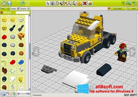Skjermbilde LEGO Digital Designer Windows 8
