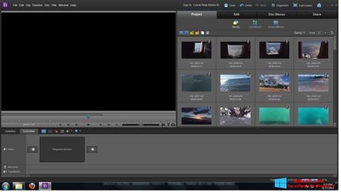 Skjermbilde Adobe Premiere Elements Windows 8