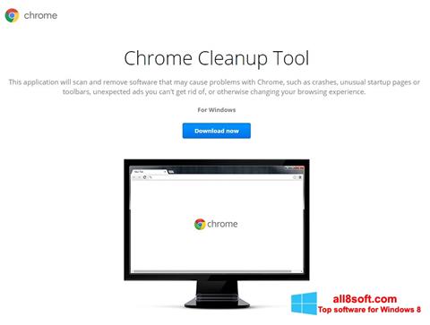 Skjermbilde Chrome Cleanup Tool Windows 8
