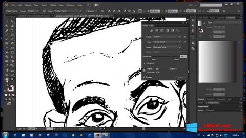 Skjermbilde Adobe Illustrator Windows 8