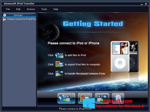Skjermbilde iPhone PC Suite Windows 8