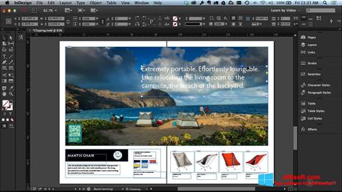 Skjermbilde Adobe InDesign Windows 8